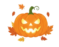 a halloween pumpkin 